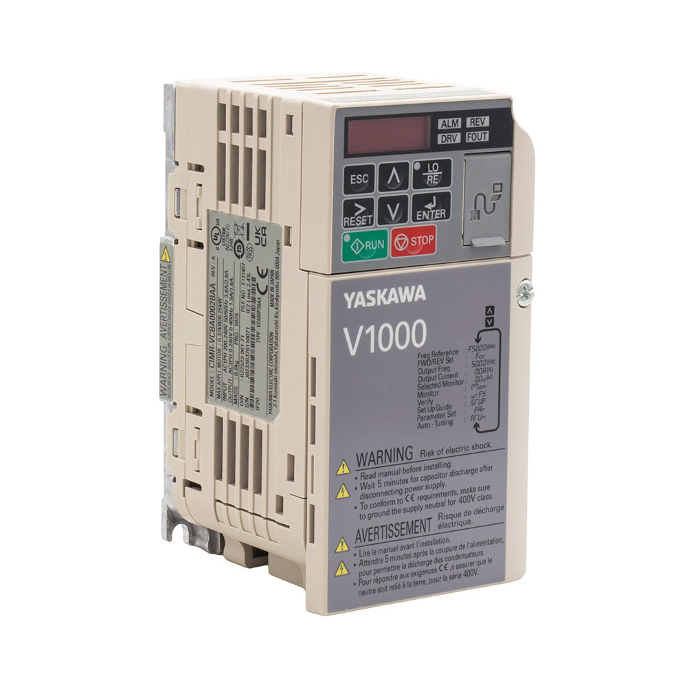 Yaskawa V1000 CIMR-VCBA0002BAA inverter.(1)