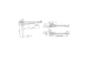 Motorizzazione per cancelli a battente Sommer Attuatore Twist XL, a 1 anta