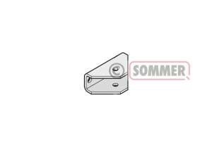 Gate leaf fitting, Twist 200 Sommer