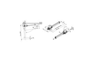 Azionamento per cancelli a battente Sommer twist ML, a 2 ante