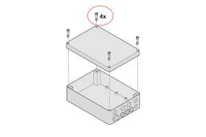 Sommer control housing screws