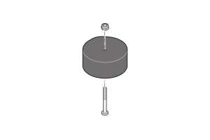 Toroidal transformer 230V/24V/100VA Sommer