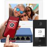 Комплект IP-відеодомофона Hilook by Hikvision IP-VIS-Pro-W