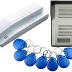 EURA ADP-41A3 1-сімейний домофон із зчитувачем RFID (RL-3203ID)