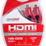 HDMI кабел Conotech NS-002 ver. 2,0 - 2м