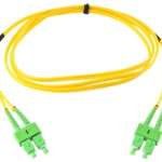 Оптична оптична патчарка SM 1,5m дуплекс 9/125, SC/APC-PRC/APC