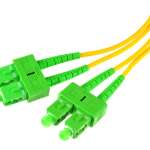 ОПТИЧЕН КЪРД SM 0.5M ДУПЛЕКС 9/125 SC/APC-SC/APC 3MM