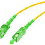 ВОЛОКОННО-ОПТИЧНИЙ ПАТЧКОРД SM 2M SIMPLEX 9/125, SC/APC-SC/APC 3MM