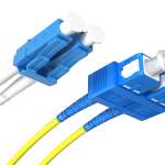 PATCHCORD DE FIBRA ÓPTICA SM SC/UPC-LC/UPC DÚPLEX 20m