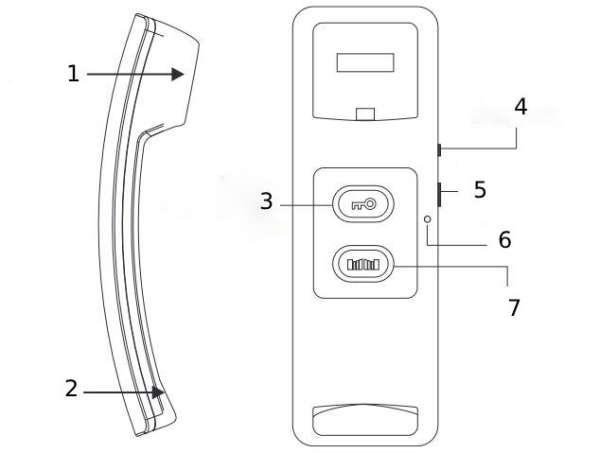 EURA ADP-24A3 white intercom white venous