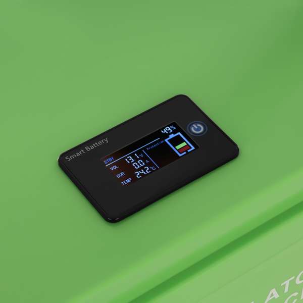 LIFEPO4 battery LP12-100 100AH ​​12V 100A LCD