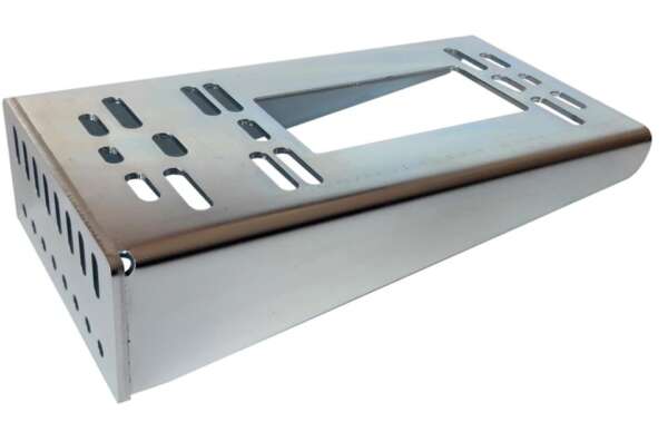 Поцинкована основа за монтаж на стълб за задвижвания NICE, FAAC, GENIUS, SOMFY, BFT, DEA, CAME, GISE