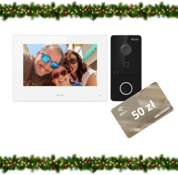 Hilook by hikvision IP-VIS-SLIM-W IP video intercom kit